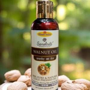 Walnut Oil Natural Cold Pressed Carrier Oil - Khadi India