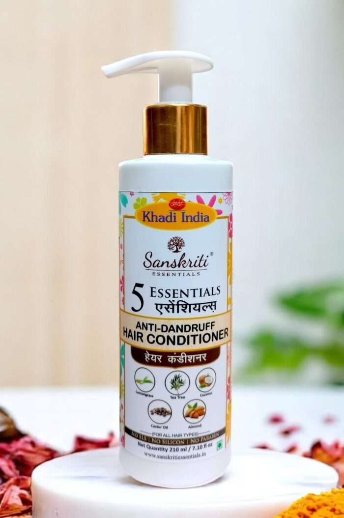 khadi india 5 essentials hair conditioner